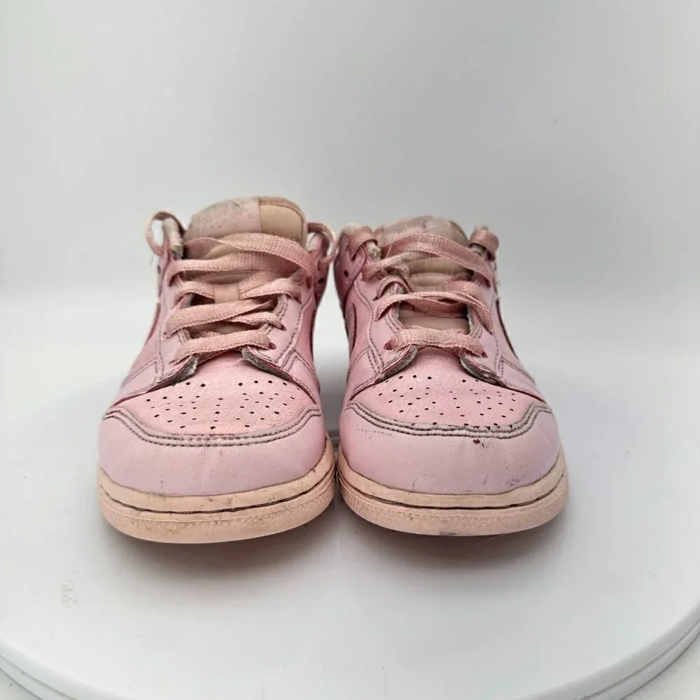 Nike Dunk Low SE Youth Sz 1Y AA3146 601 Triple Prism Pink Leather Training Shoes